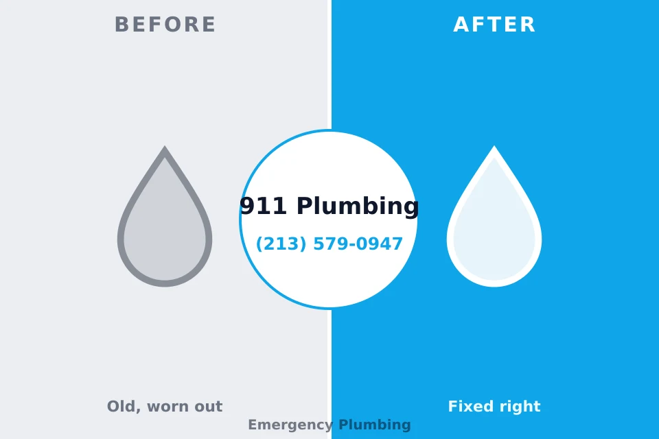 Before and after: plumbing company Bessemer, AL